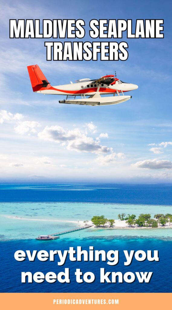 Here's everything you need to know about your Maldives seaplane transfers to get to your resort island. This travel guide has information like the size of these seaplanes, what to expect for turbulence, and how much it costs.
