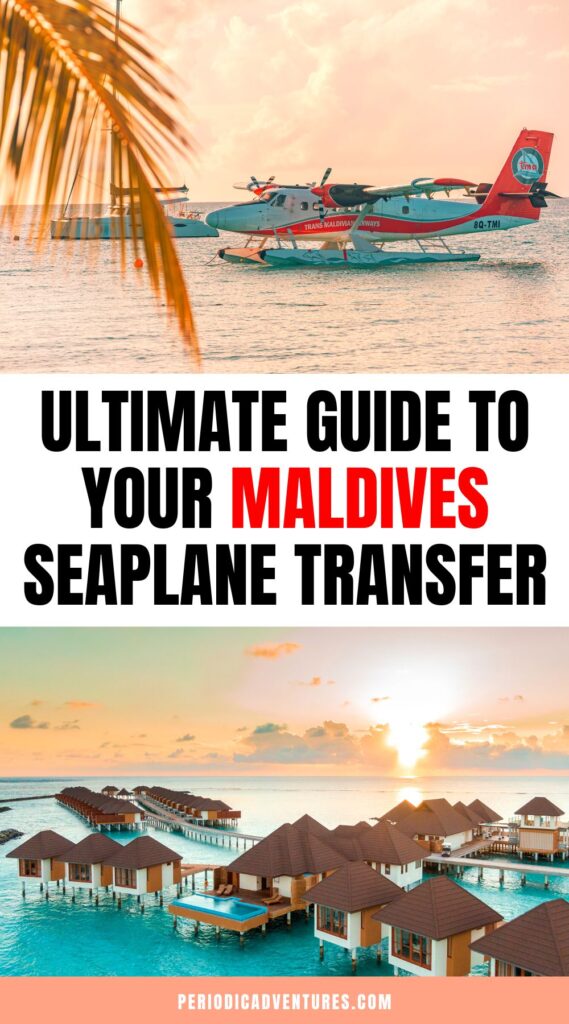 In this ultimate guide to your Maldives seaplane transfer, I'm sharing what to expect for your seaplane ride including how much it costs, what it's like on board, and what to bring with you on the plane.